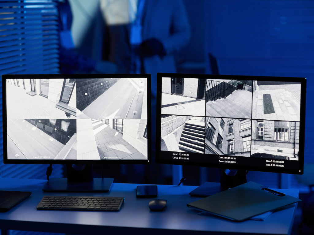 CCTV Monitoring room